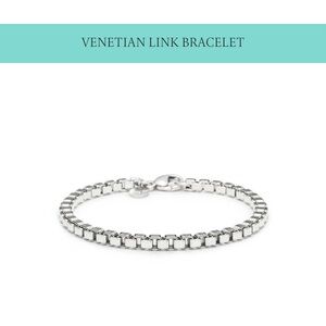 Tiffany & Co. Silver Venetian Link Bracelet